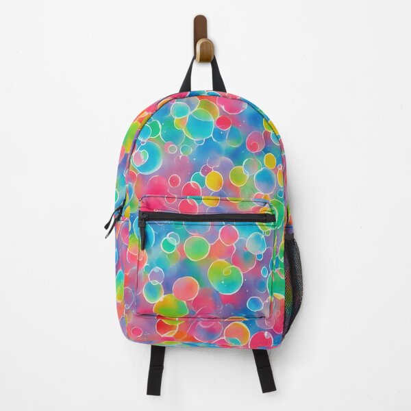 Item preview, Colorful Bubbles Seamless Pattern designed and sold by Girly-Universe.