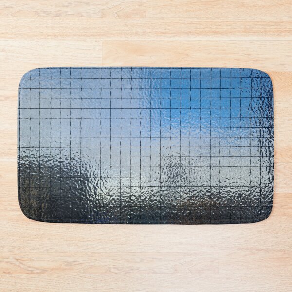 Item preview, Blue Sky Through Wired Glass designed and sold by texturebank.