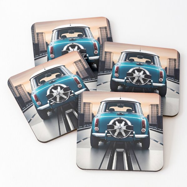 Item preview, discover the fun mini cooper models blue designed and sold by Art Store Stickers.