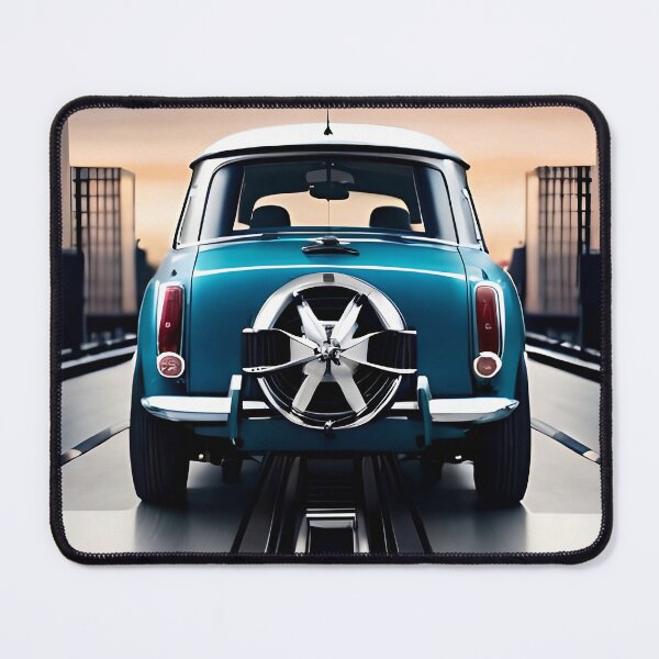 Item preview, discover the fun mini cooper models blue designed and sold by Art Store Stickers.