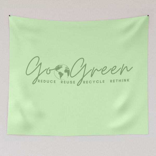 Item preview, Recycle Reuse Renew Rethink, Earth Day, Go green designed and sold by TeyMank.