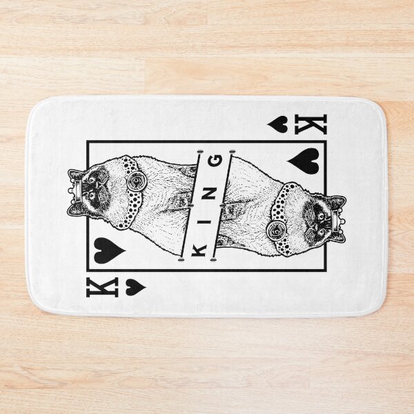 Item preview, Sacred Birman Cat Lover King Of Hearts Funny Pop Art designed and sold by GrandeDuc.