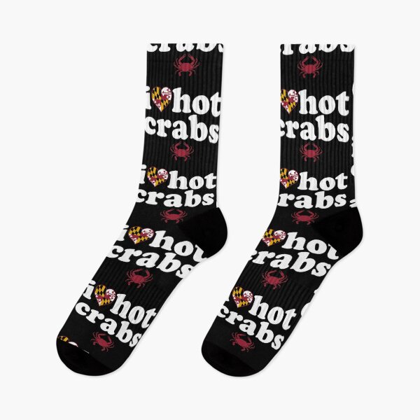 Item preview, I Love Hot Crabs designed and sold by TeeArcade84.