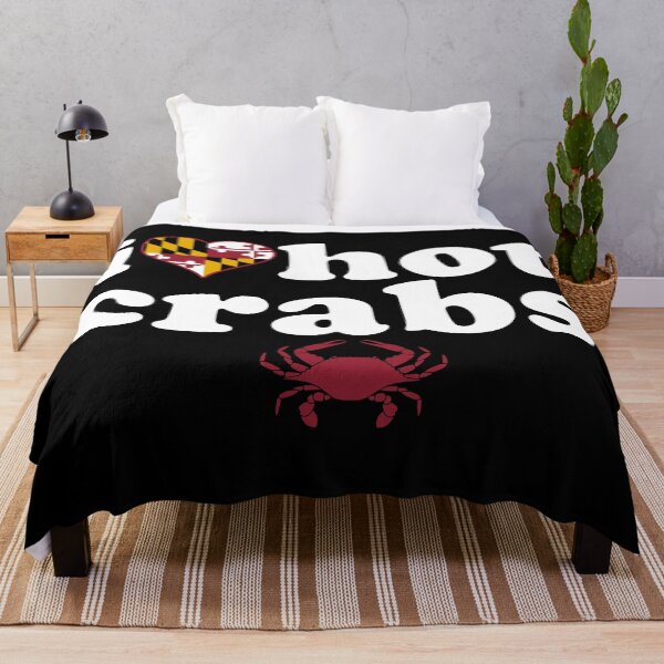 Item preview, I Love Hot Crabs designed and sold by TeeArcade84.