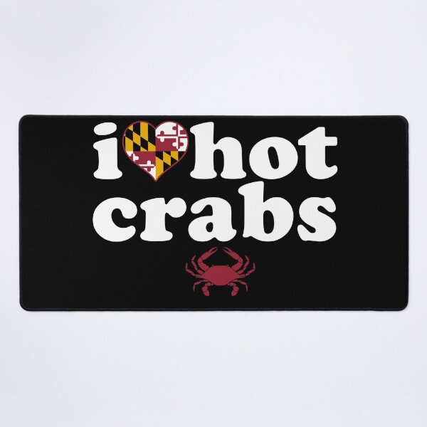 Item preview, I Love Hot Crabs designed and sold by TeeArcade84.