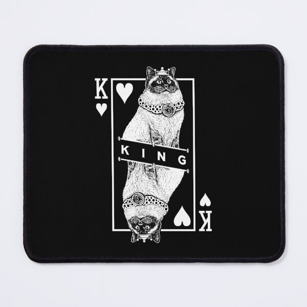 Item preview, Sacred Birman Cat Lover King Of Hearts Funny Pop Art designed and sold by GrandeDuc.
