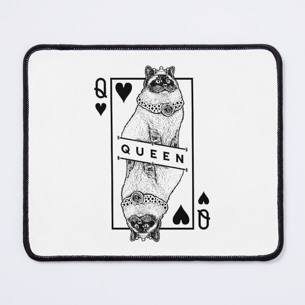 Item preview, Sacred Birman Cat Lover Queen Of Hearts Funny Pop Art designed and sold by GrandeDuc.