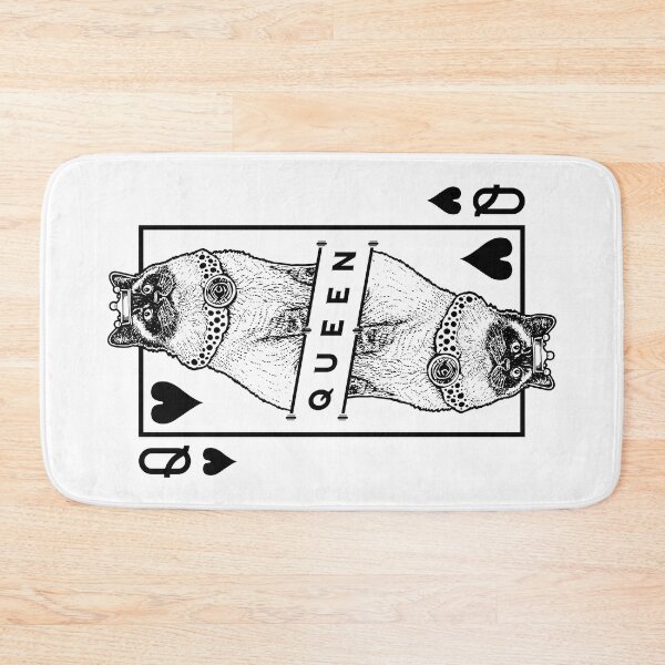 Item preview, Sacred Birman Cat Lover Queen Of Hearts Funny Pop Art designed and sold by GrandeDuc.