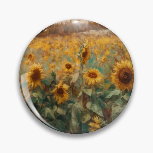 Item preview, Sunflower Field Impressionism Design designed and sold by Aelbrn.
