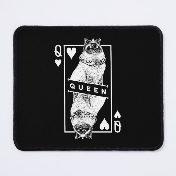 Item preview, Sacred Birman Cat Lover Queen Of Hearts Funny Pop Art designed and sold by GrandeDuc.