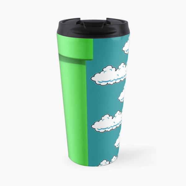 Warp Pipe, but where does it warp to? Travel Coffee Mug