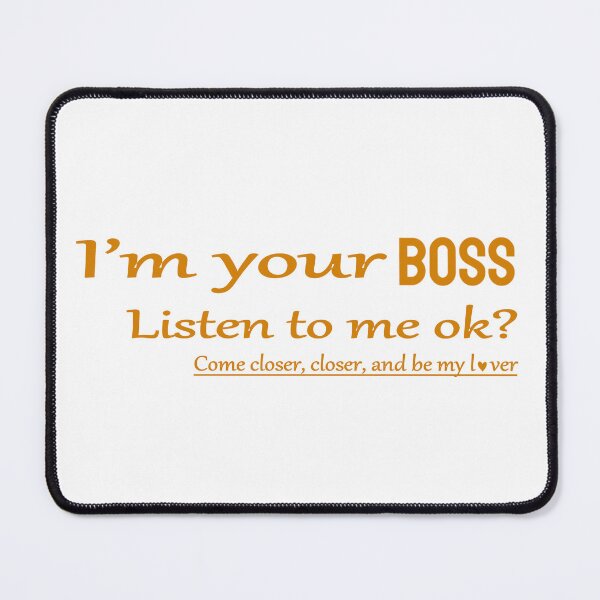 Item preview, I'm your BOSS | ORANGE designed and sold by CatiaCosta.