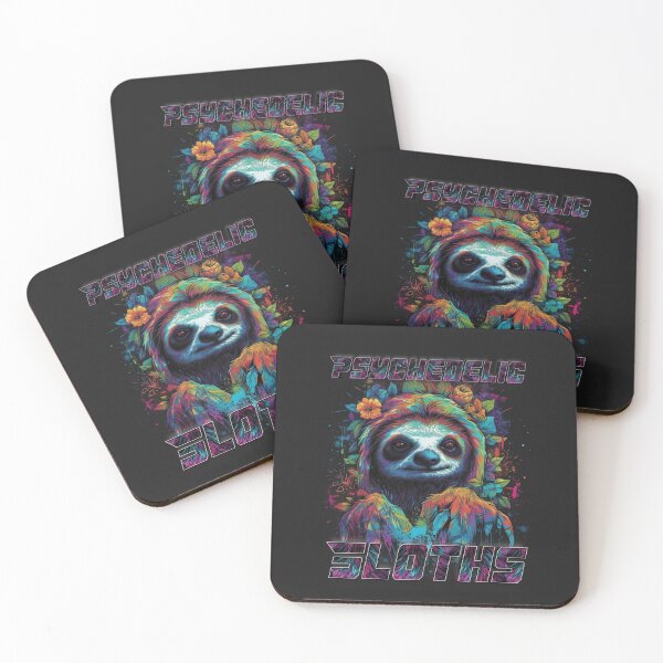 Item preview, Psychedelic Sloths | Perfect Unique Gift Ideas | Funny Random Meme Slogans Clothing and Stickers designed and sold by blissira.