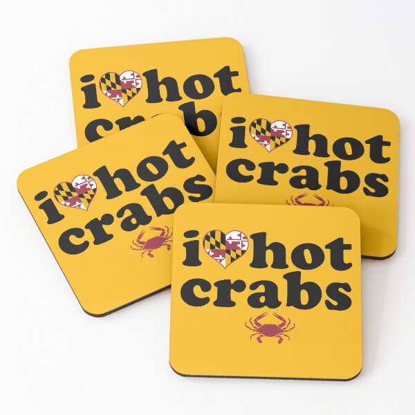 Item preview, I Love Hot Crabs designed and sold by TeeArcade84.