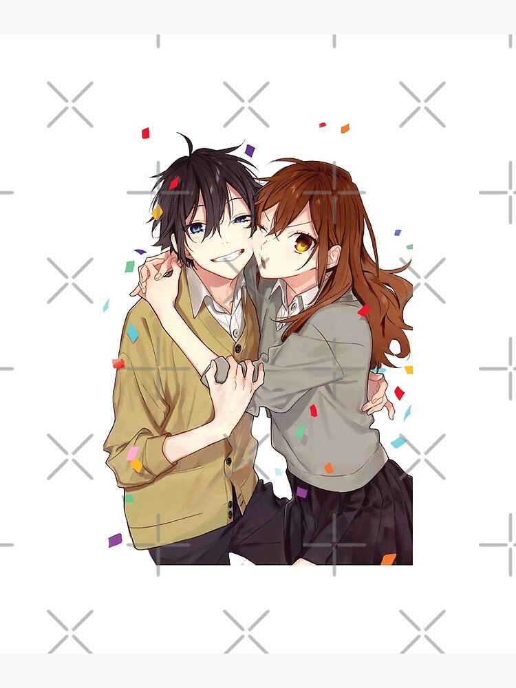 Hori Kyouko & Miyamura Izumi - HORIMIYA ANIME Sticker for Sale by  WAIFUCORNER