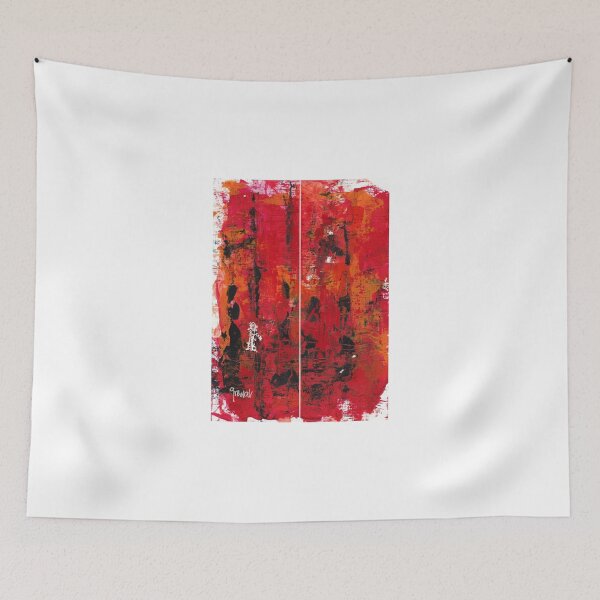 Item preview, Red abstract designed and sold by Sukhpal Grewal Ethnic Art.