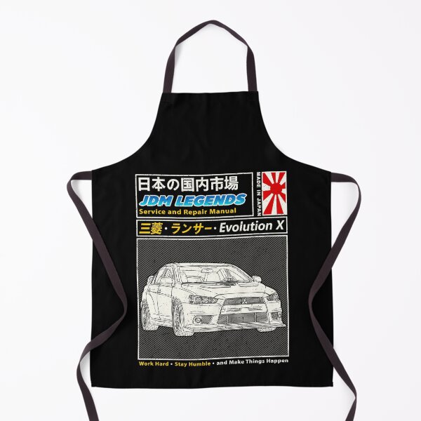 Item preview, JDM Mitsubishi Lancer Evolution 10 Car Manual Book Cover designed and sold by JDM Guyvit.