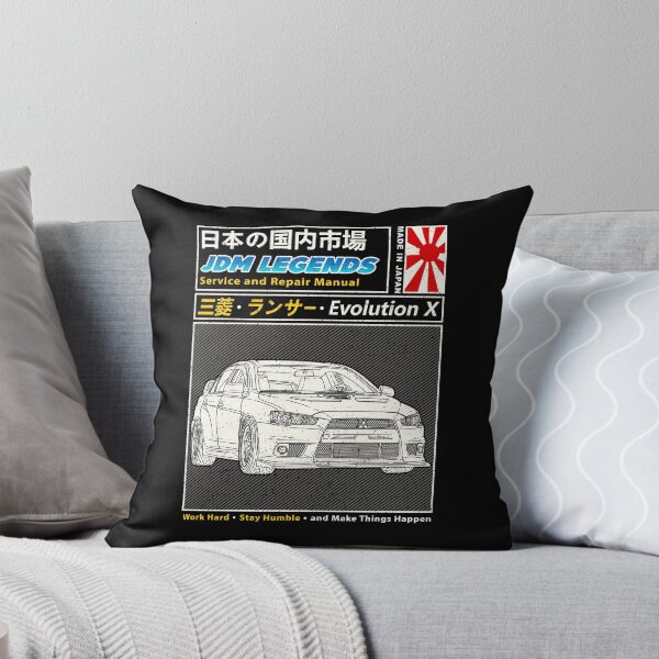 Item preview, JDM Mitsubishi Lancer Evolution 10 Car Manual Book Cover designed and sold by JDM Guyvit.