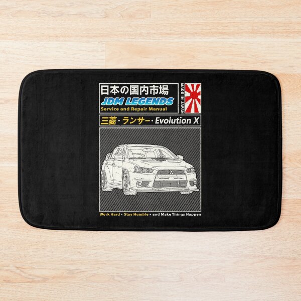 Item preview, JDM Mitsubishi Lancer Evolution 10 Car Manual Book Cover designed and sold by JDM Guyvit.