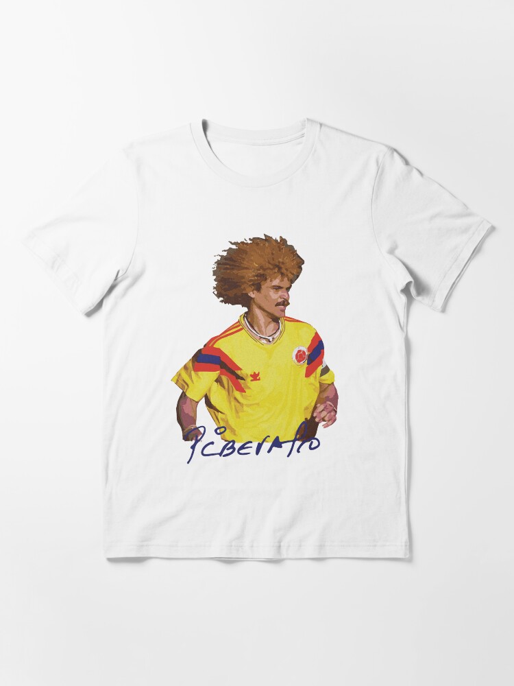 carlos valderrama t shirt
