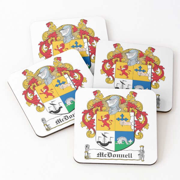 Item preview, McDonnell Family Coat of Arms designed and sold by Karnedge.