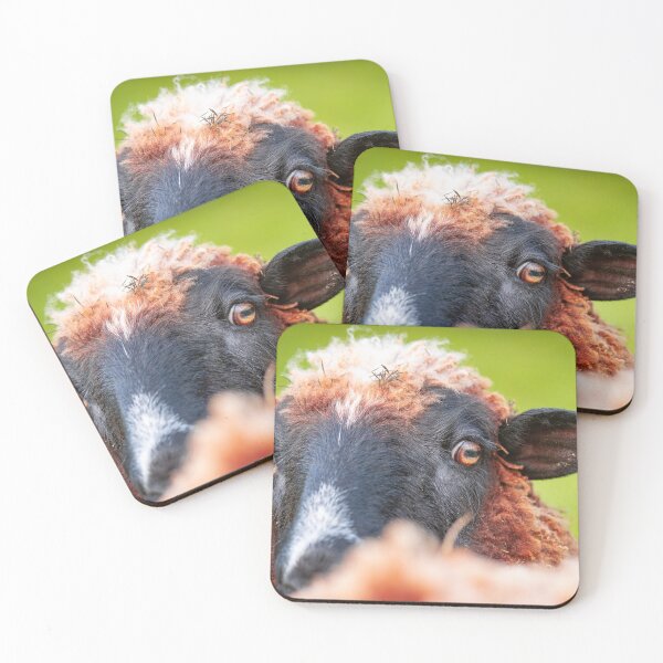 Item preview, Cute sheep, farm animals, outdoors on green field. designed and sold by AylaHarbich.