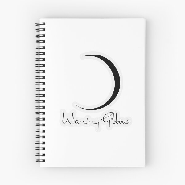 Item preview, Waning Gibbous Moon Minimalist Moonphases designed and sold by fatherbruhl.