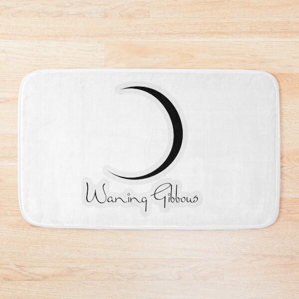 Item preview, Waning Gibbous Moon Minimalist Moonphases designed and sold by fatherbruhl.