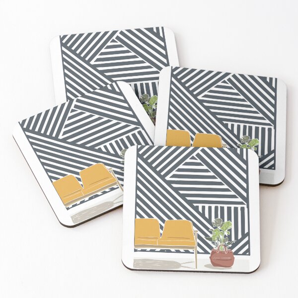 Item preview, Stripes living room  designed and sold by amandacamara.