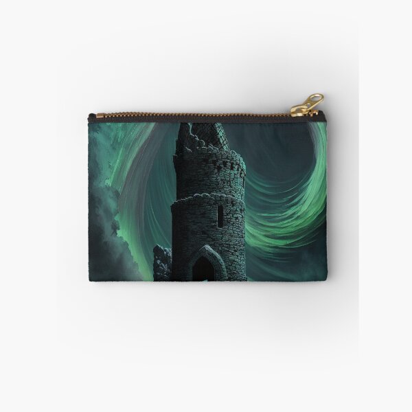 Item preview, Spiral Citadel: Animated Nighttime Design with Green Energy designed and sold by FireScreen.