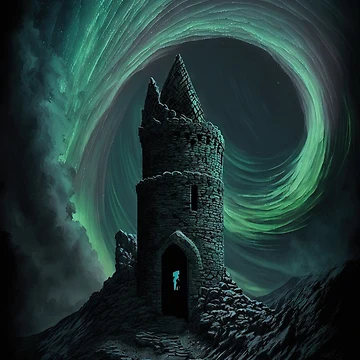 Vorschaubild zum Design Spiral Citadel: Animated Nighttime Design with Green Energy von FireScreen