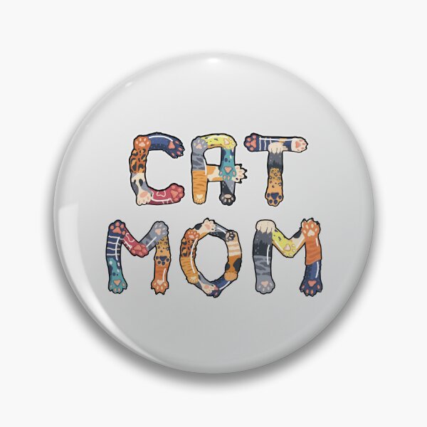 Item preview, Cat Mom - Cat Paws & Cat Tail Illustrated Art  designed and sold by Voodoo Catdaddy .