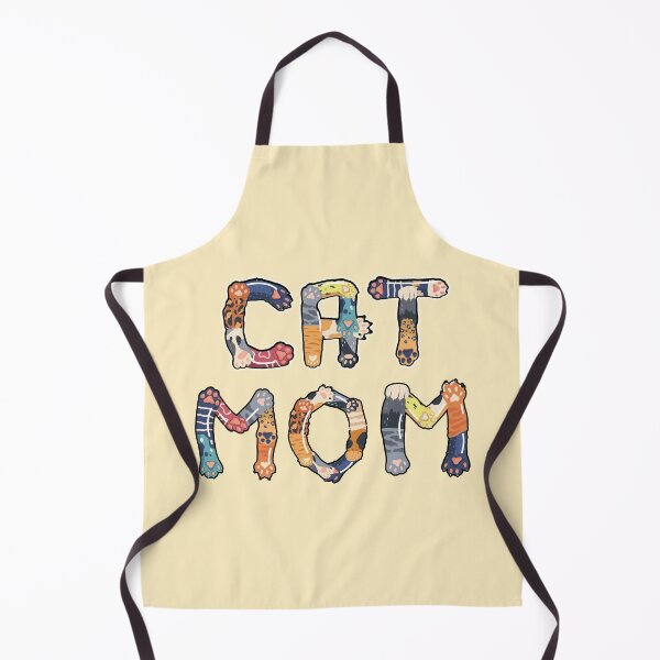 Item preview, Cat Mom - Cat Paws & Cat Tail Illustrated Art  designed and sold by Voodoo Catdaddy .