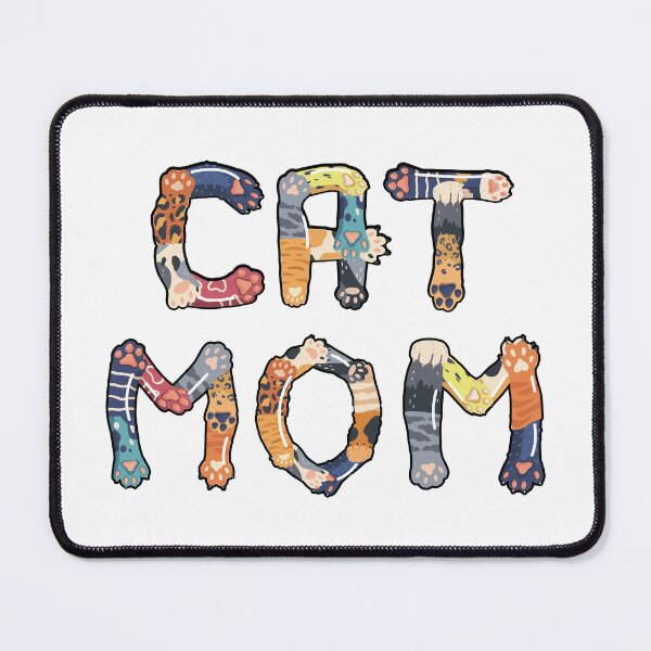 Item preview, Cat Mom - Cat Paws & Cat Tail Illustrated Art designed and sold by Voodoo Catdaddy .