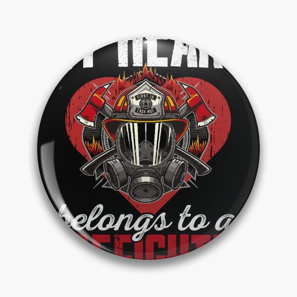 Item preview, My heart belongs to a Firefighter designed and sold by Makeyouhappy11.