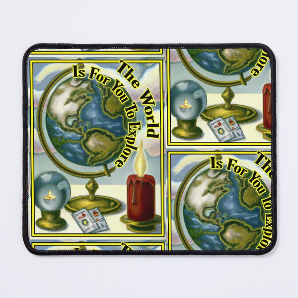 Item preview, 'The World is for you To Explore' Tarot and Travel - Oil Painting Design  designed and sold by Ridiculam Toga.
