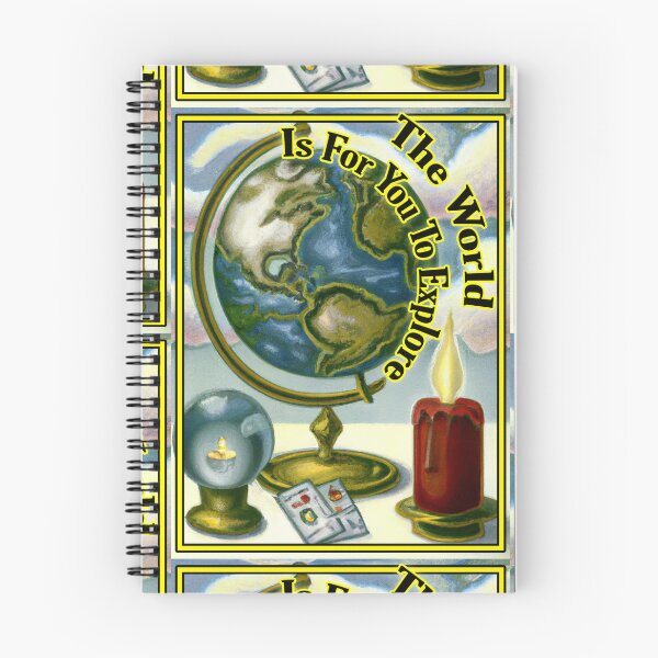 Item preview, 'The World is for you To Explore' Tarot and Travel - Oil Painting Design  designed and sold by Ridiculam Toga.