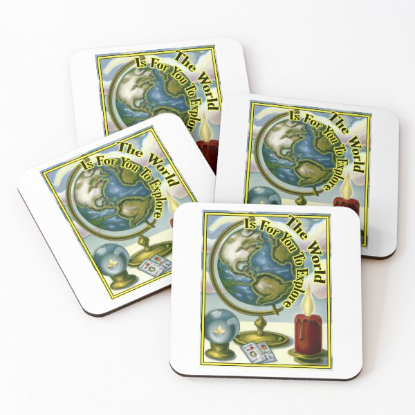 Item preview, 'The World is for you To Explore' Tarot and Travel - Oil Painting Design  designed and sold by Ridiculam Toga.