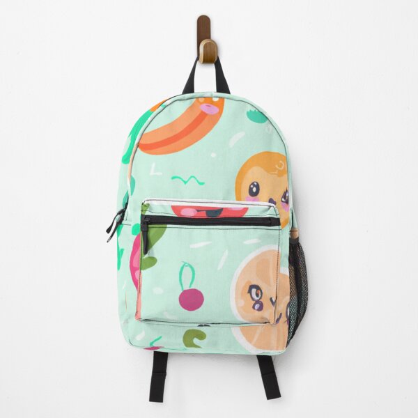 Item preview, Kawaii Tropical Fruits Pattern designed and sold by WilDigitalFinds.