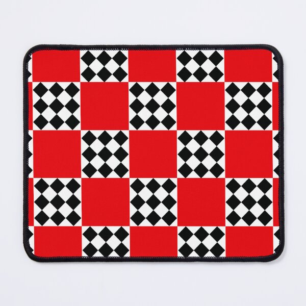Item preview, Red Chequer Pattern designed and sold by PatternTitan.