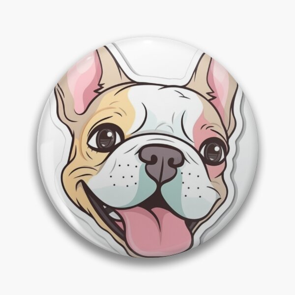 Item preview, Bulldog francés feliz designed and sold by IceOrFire.