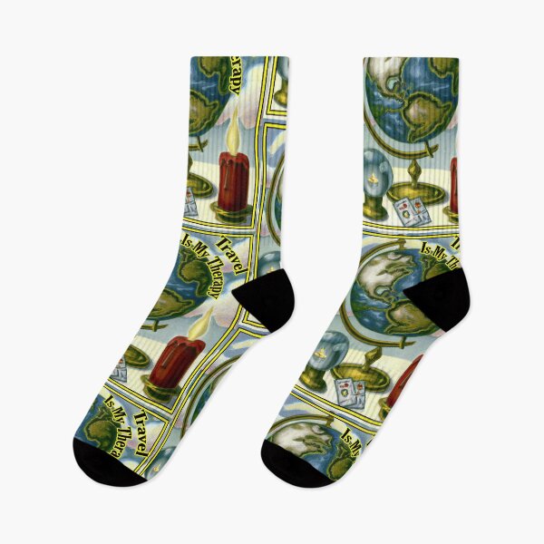 Item preview, 'Travel is My Therapy' Tarot and Travel - Oil Painting Design  designed and sold by Ridiculam Toga.