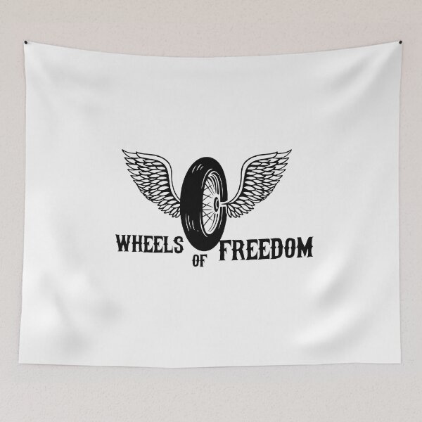Item preview, Wheels of Freedom designed and sold by BikersIslandTM.