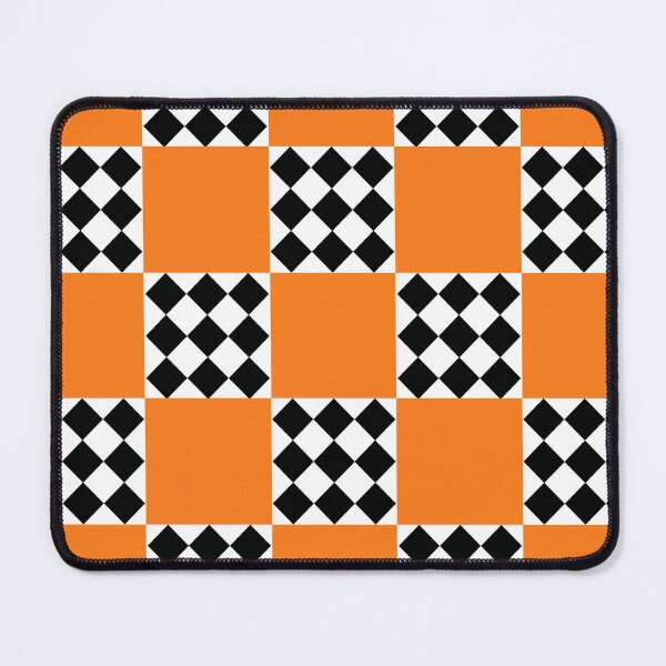 Item preview, Orange Chequer Pattern designed and sold by PatternTitan.