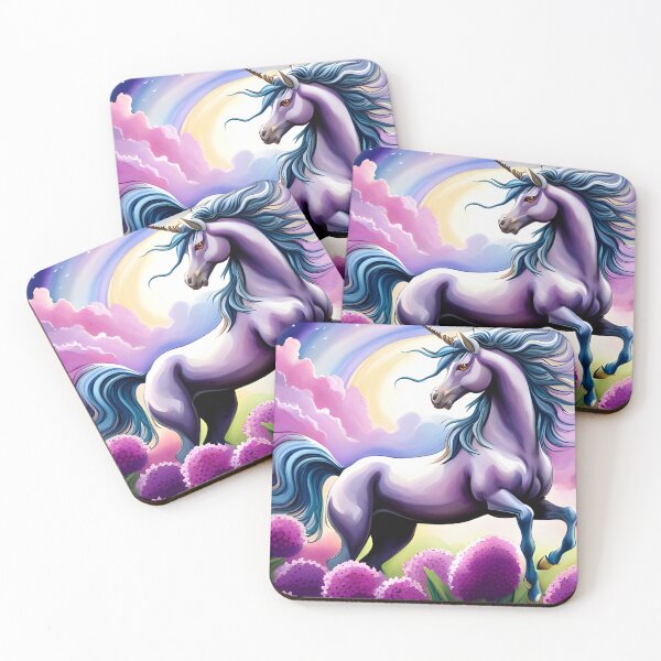 Item preview, Unicorn in Purple designed and sold by AuroraSpringer.