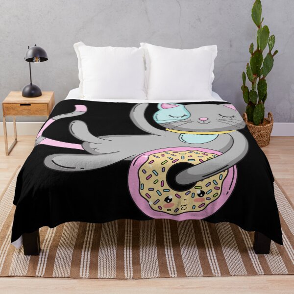 Item preview, Donut Lover - Funny Cat designed and sold by vargass street.