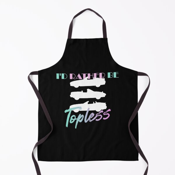 Item preview, I'd Rather Be Topless (White Convertibles) designed and sold by Graffeine Art.