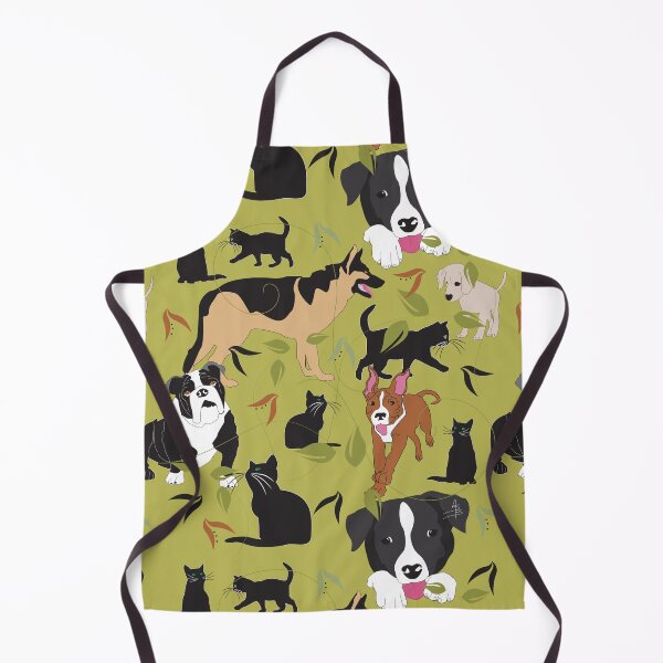 Artikelvorschau, Hund jagt Katze grün entworfen und verkauft von AmagineDesign.