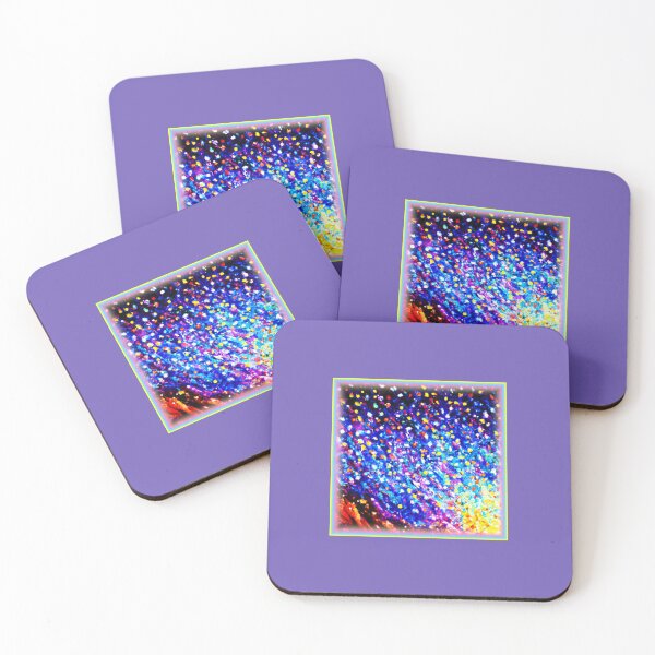Item preview, Colorful Stars In Blue Sky Art. Order Now designed and sold by Health And Fitness Posts e-Store.