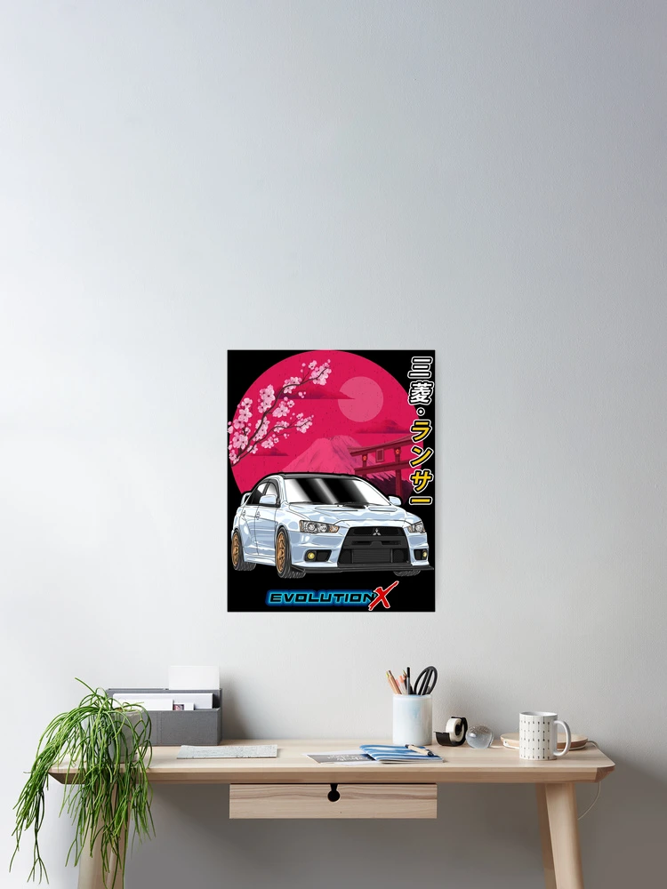 Lancer Rally Poster Grilles For Mitsubishi Lancer Mitsubishi Lancer EVO X, Evolution X, JDM ...